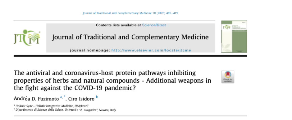 งานวิจัยความก้าวหน้าด้านสมุนไพร ในการต้านโควิด 19 ล่าสุด
